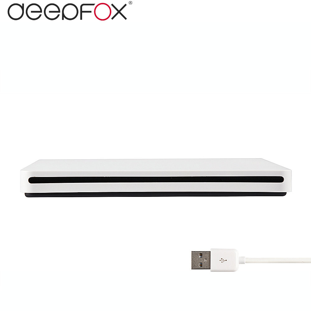 Unidad óptica IDE de 9,5mm, carcasa de DVD RW con USB 2,0, ranura externa en DVD, supercarcasa para Macbook Notebook ECD018