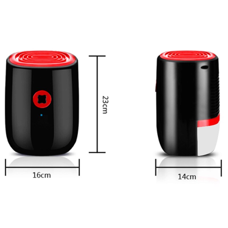 800Ml Electric Air Dehumidifier For Home 25W Mini Household Dehumidifier Portable Cleaning Device Air Dryer Moisture Absorber Us