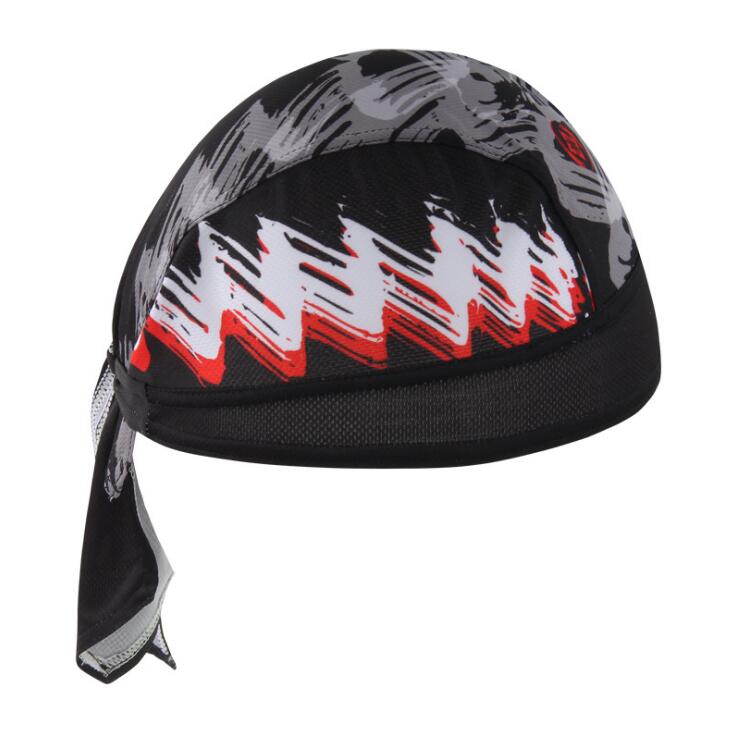 Q959 Cycling pirate hat Bike Bicycle Cycling Hat Cap Running Bandana Headband Pirate Beanie Headwear Cycling Cap Head Scarf: A