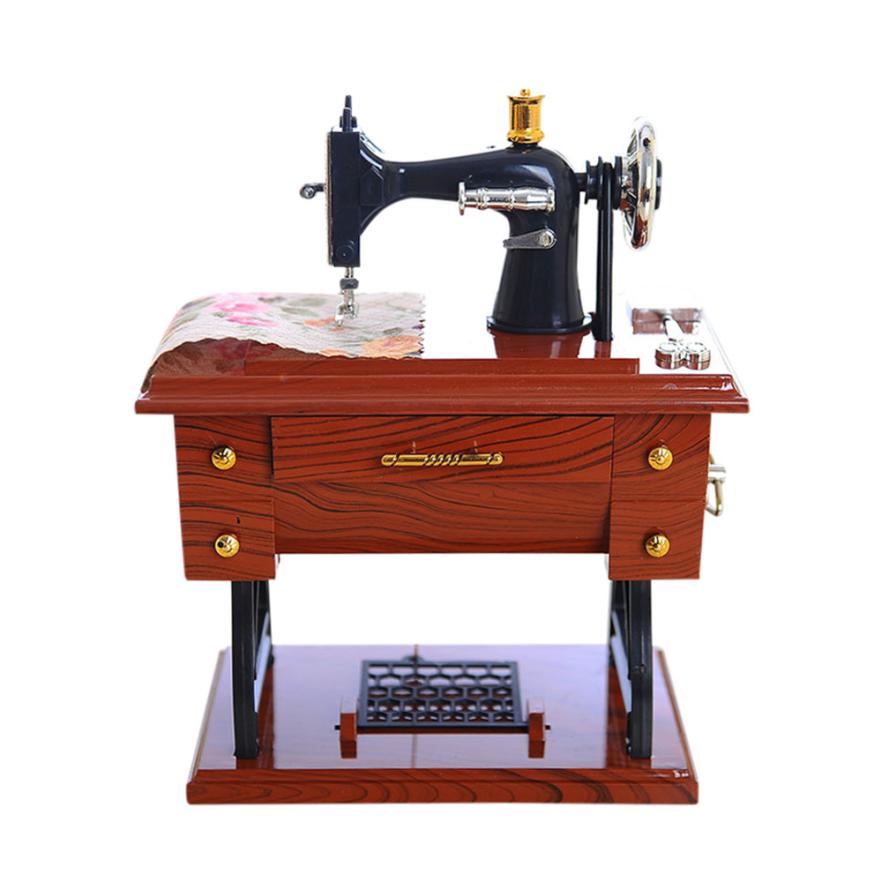 Joylove mini embossing symaskine musikboks stil mekanisk fødselsdag bordindretning: Default Title