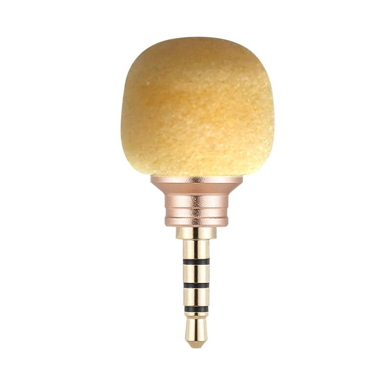 Capsaver Mini Mikrofon für praktisch Smartphone Tragbare kabellos Mic Kleine Mikrofon für Android-praktisch 3,5mm Jack