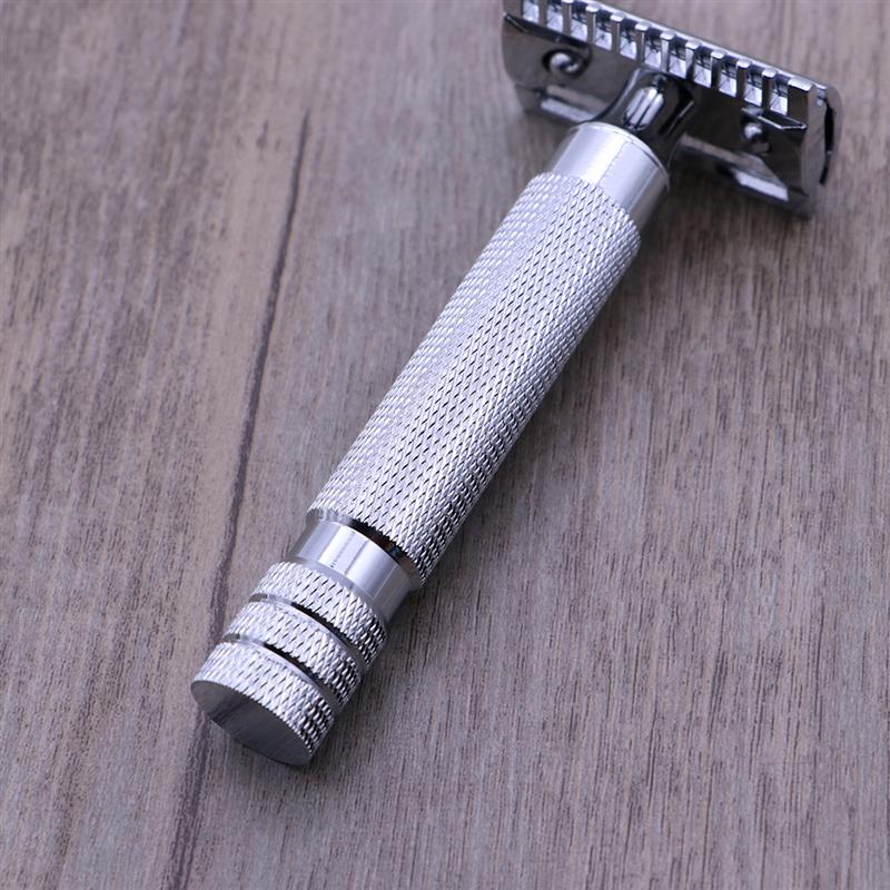 Men Razor Double Edge Safety Razor Stainless Steel Shaving Razor For Men Hair Shaving Tool Shaver Beard Razor