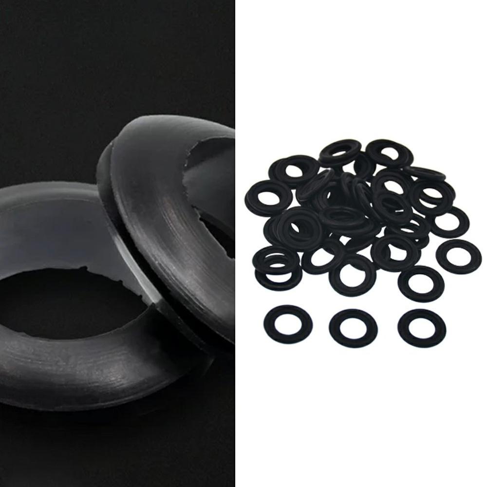 1044 50Pcs Engine Oil Drain Plug Crush Washers Gaskets Rings For Toyota Oil Drain Screw Durable Gaskets