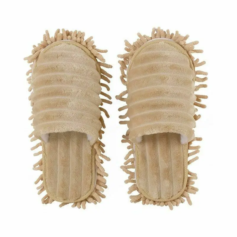 Multifunktions Boden Staub Reinigung Hausschuhe Schuhe Faul Wischen Schuhe Mopp Kappen Haus Hause Sauber Abdeckung Wischen Schuhe Reinigung Werkzeuge: Blau / 8Stck
