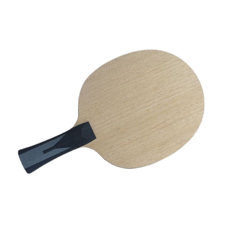 offensive table tennis blade 5 ply wood with 2 ply carbon fiber table tennis racket ALC ping pong bat for table tennis