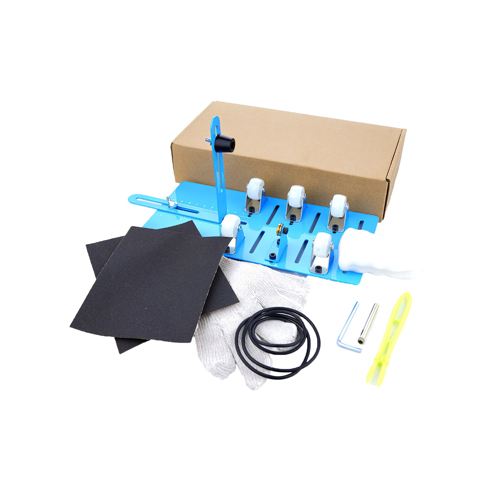 6pcs/Set Glass Bottle Cutter Aluminum Alloy Wine Bottle Cutter Kit Wine Bottle Cutting Tool For Beer Bottle: Default Title
