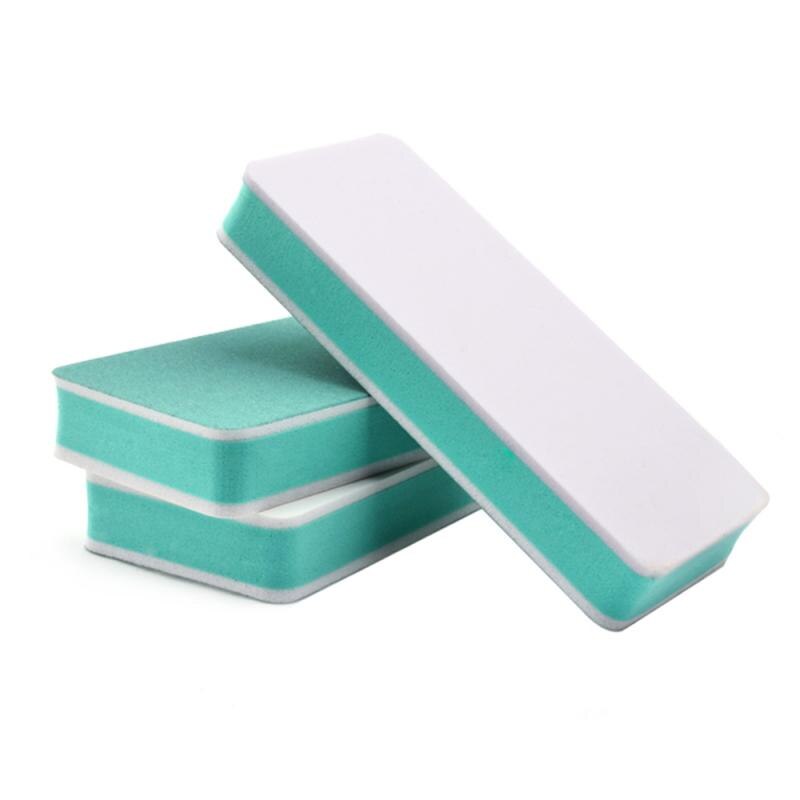 Conjunto profissional de polimento, bloco de lixa de unha colorido, tampão de bloco de polimento profissional, esponja de manicure para ajuste, ferramentas para arte em unhas, unissex com 10 peças