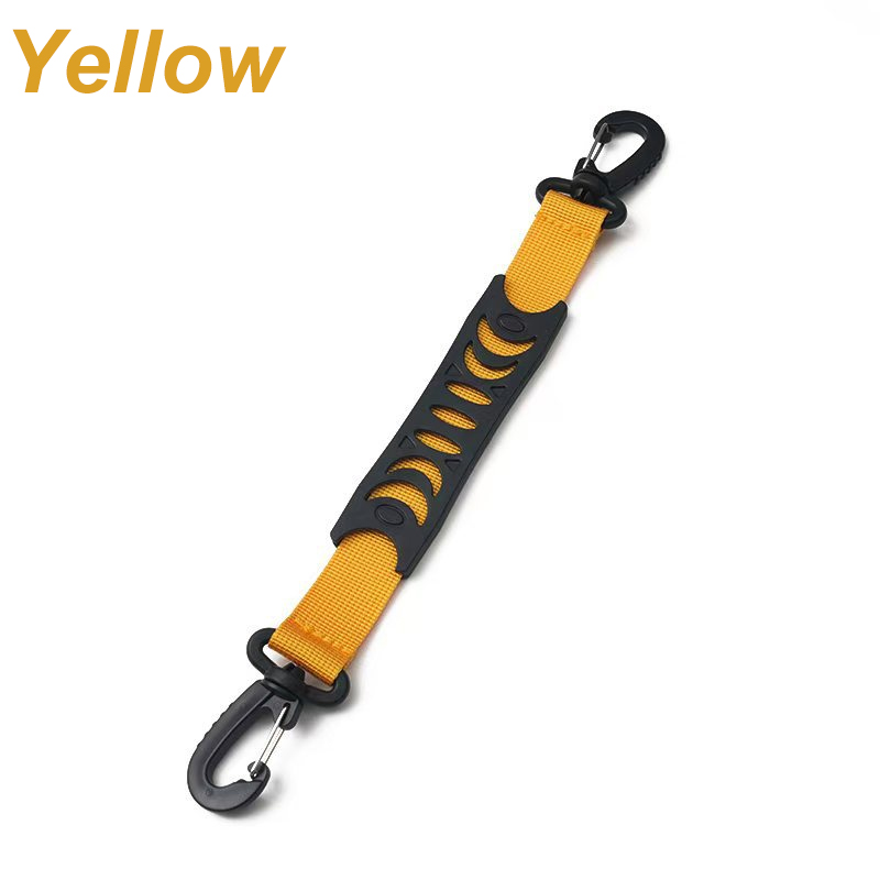 Rulleskøjtesko håndløfter hængende spænde skøjteskoholder krog bæltebæreværktøj til rulleskøjtesko: Blå