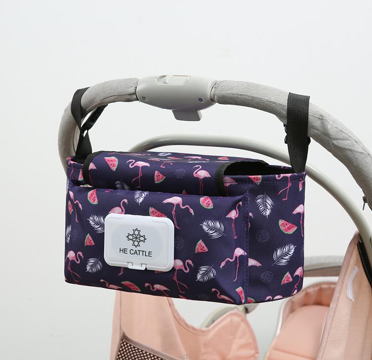 Klapvogn taske stor kapacitet klapvogn taske tegneserie barnevogn trolley taske klapvogn tilbehør klapvogn taske til klapvogn: Ti673 front taske
