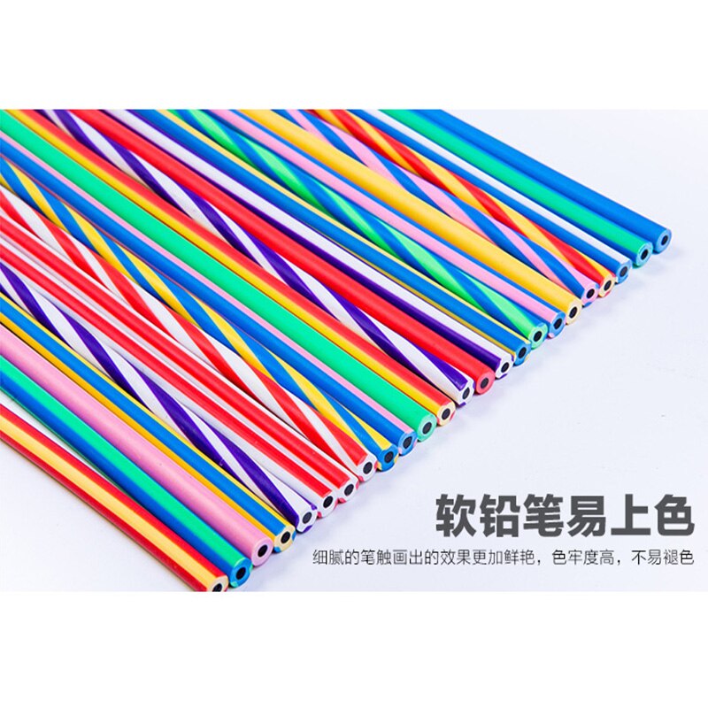 Lápiz Flexible, Flexible, plegable, lápices con goma para niños, estudiantes, para aprender, papelería, , material escolar y de oficina