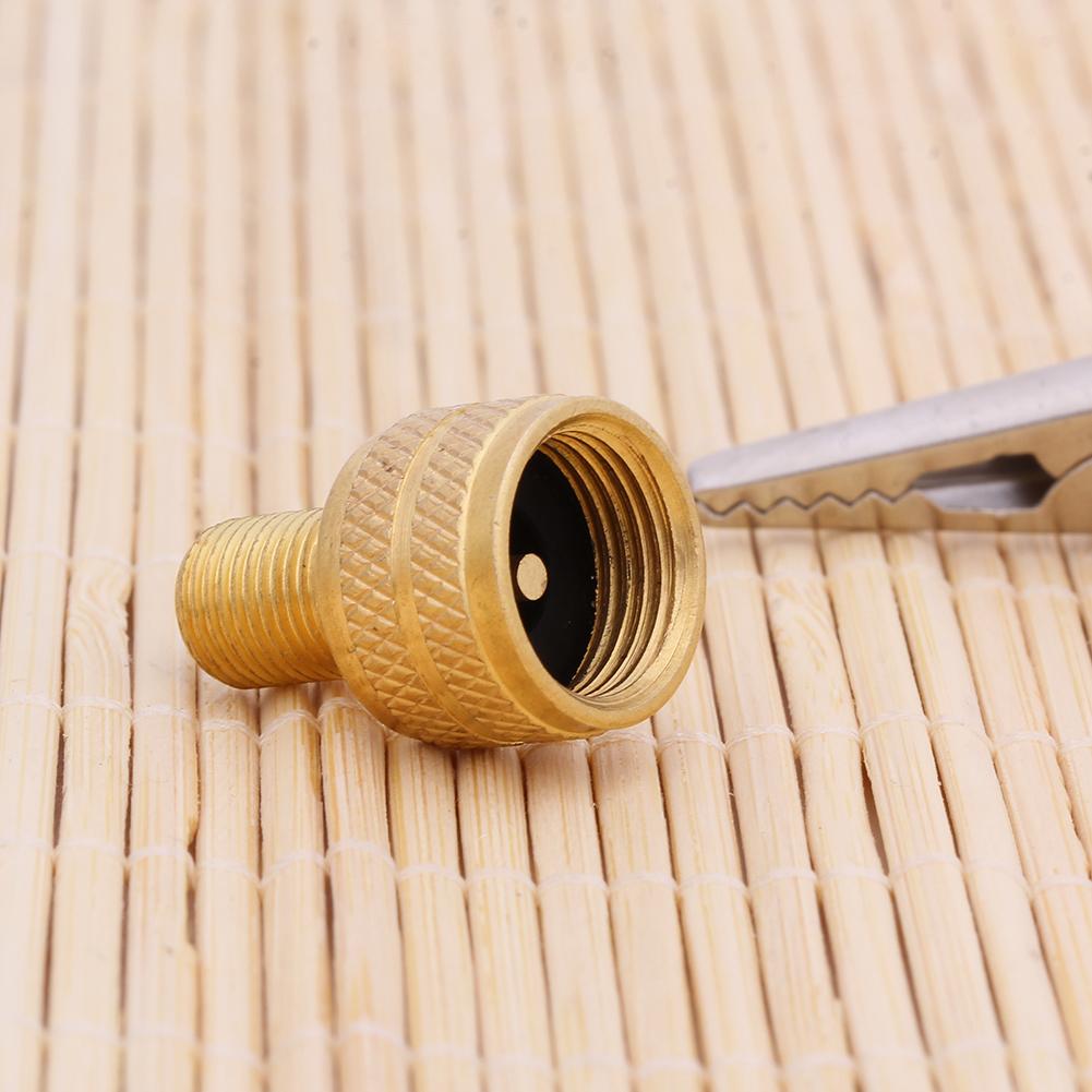 Tyre Valve Reducer Cap Cat Loader Earthmover EM Wheel Large Bore Tractor Copper Interior Tire Valve Converter Car Accessories