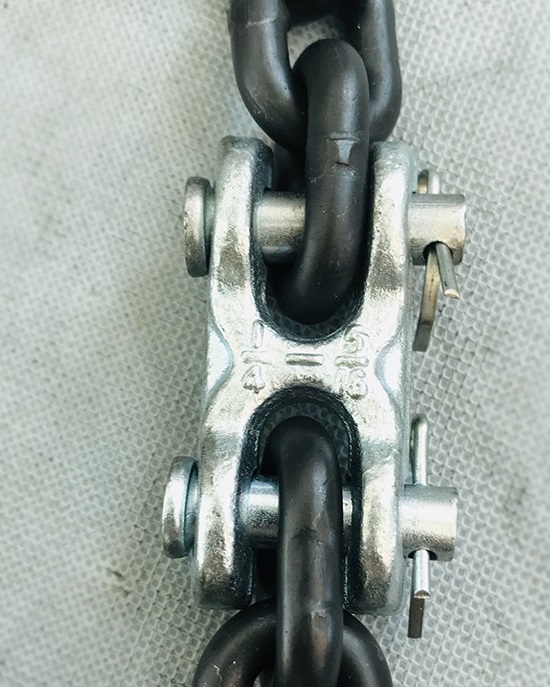 1/4 "-5/8" 8-20 MM 2-7.5 T H type connector voor lifting chain rigging hardware gesmeed gelegeerd staal sling aansluiten opknoping ring