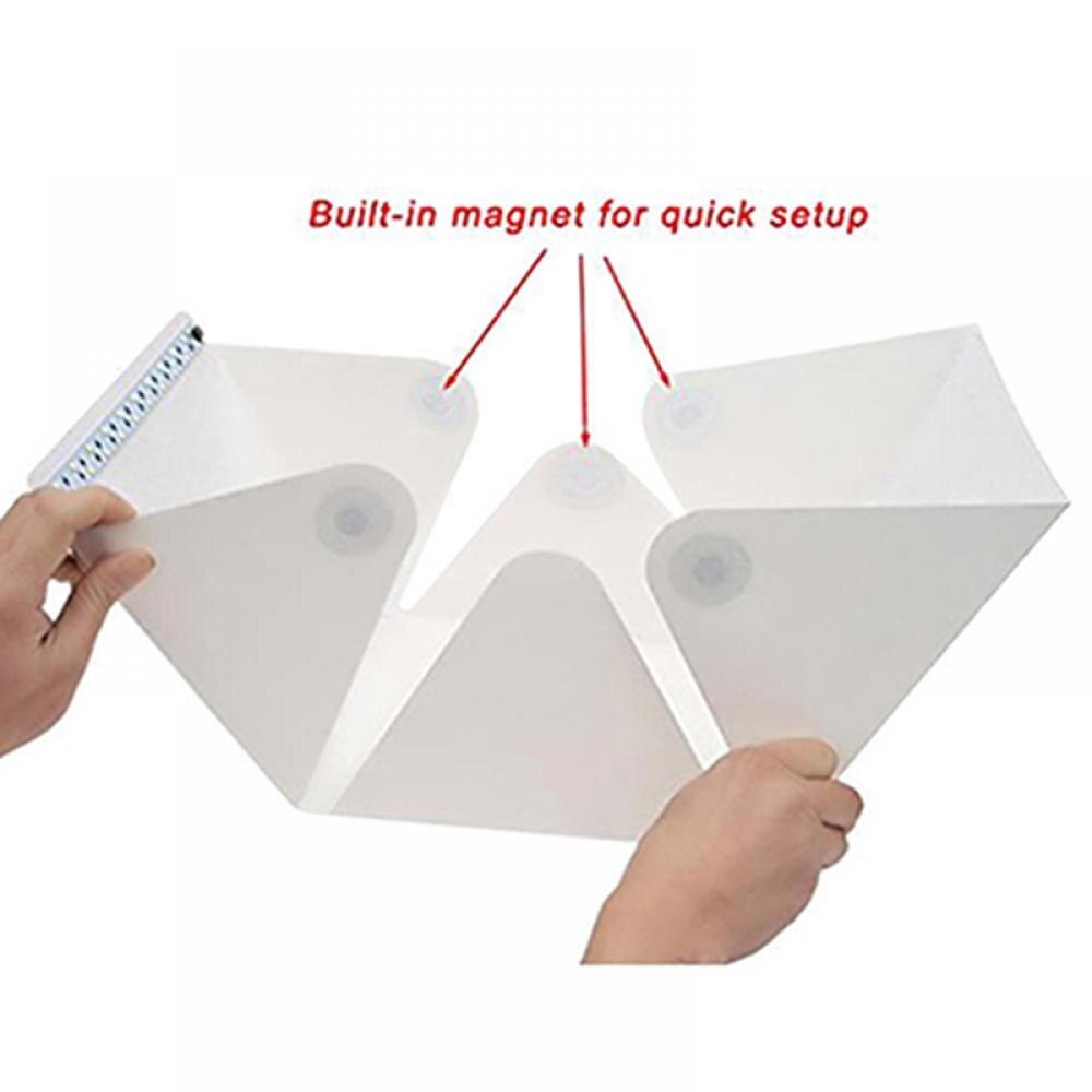 Bluelans LED Light Room Photo Studio Photography Lighting Tent Backdrop Mini Cube Box