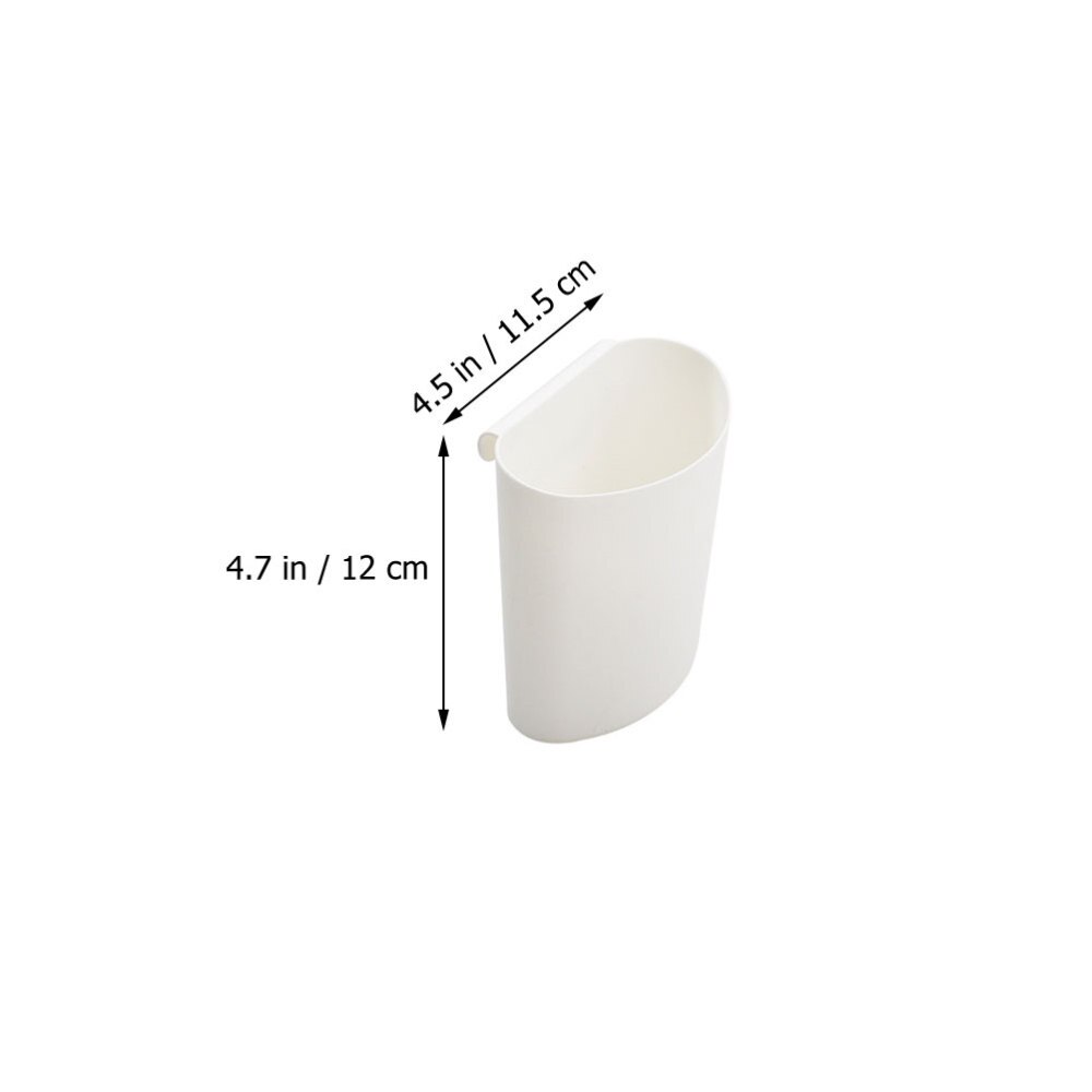 3PCS Multi-purpose Hanging Basket Plastic Hanging Bucket Storage Hanging Barrel for Home Kitchen Room