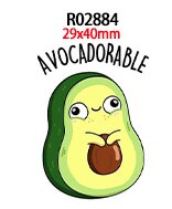 Platte avocado hars accessoires 30 stuks/lot diy decoratie knutselen  r0286 r0287 r0288: R02884