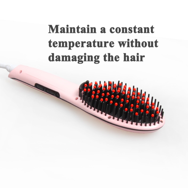 Profesjonalny gorący grzebień szczotka robić prostowania włosów szczotka robić włosów grzebień żelazka szczotka prostująca włosy lokówka z prostownicą urządzenie robić stylizacji włosów