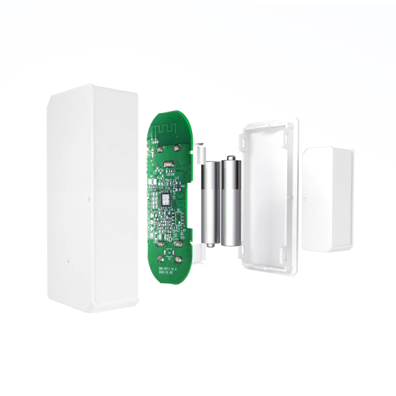 Sonoff  dw2 wlan-tür- und fenstersensor mit öffnungs-/schließerkennung, smart-home-sicherheitssystem, steuerbar per ewelink-app und alexa