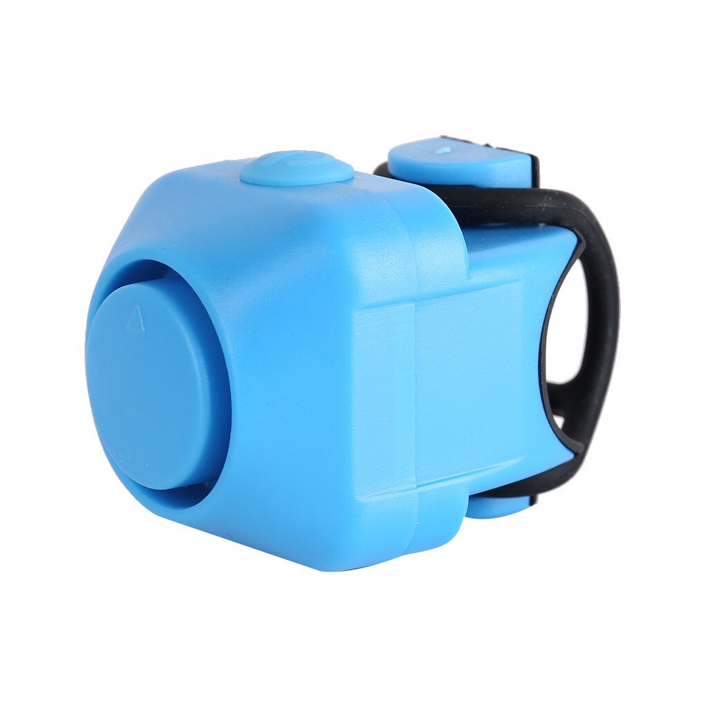 Cycling Bike Electrical Horn Waterproof Bicycle Handlebar Bell Loudly Outdoor Durable Portable Bike accessories: Blue