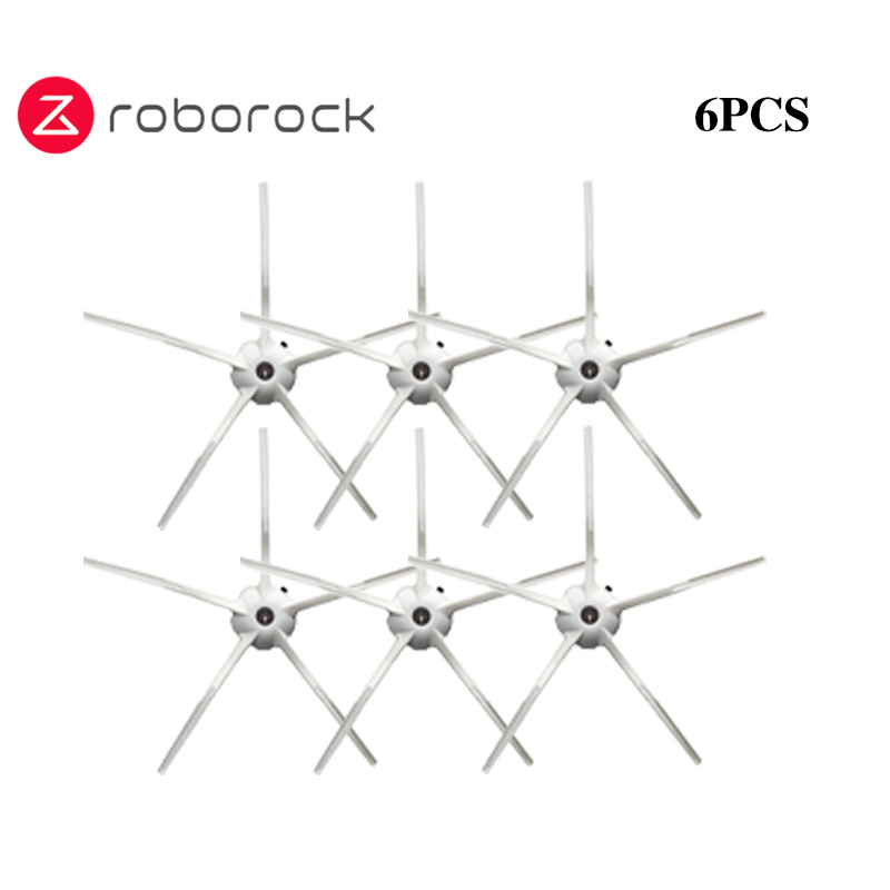Roborock S5 S50 S51 S55 S6 S60 S6 Pure Akcesoria do odkurzaczy Filtr HEPA Ściereczka do mopa Boczna szczotka główna Części zamienne: Jasno szary