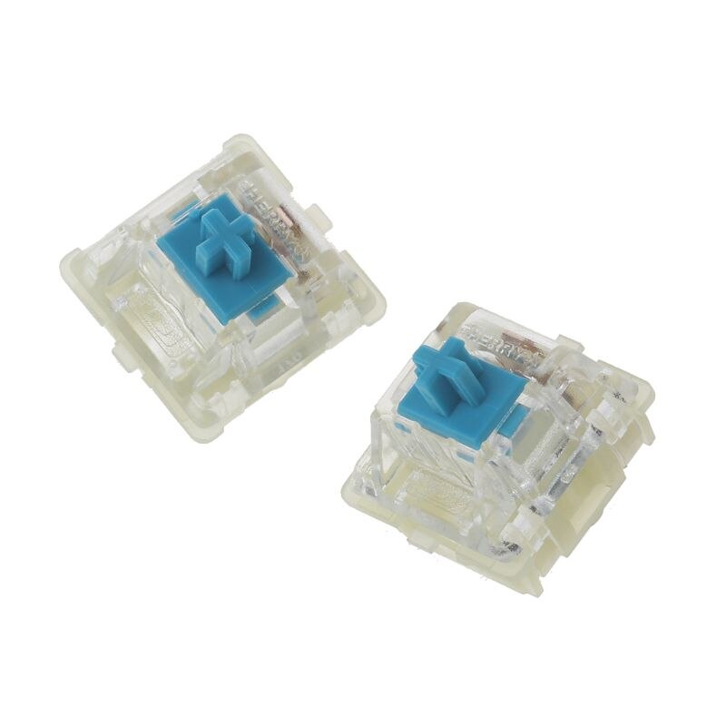 2Pcs Original SMD RGB Cherry MX Switches 3pin Blue Switch for Mechanical Gaming Keyboard Switches