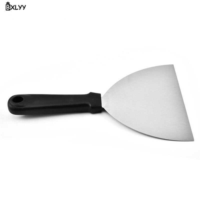 BXLYY nueva pala de acero inoxidable Teppanyaki pala de mano de plástico pala para panqueques accesorios de cocina chees.9z