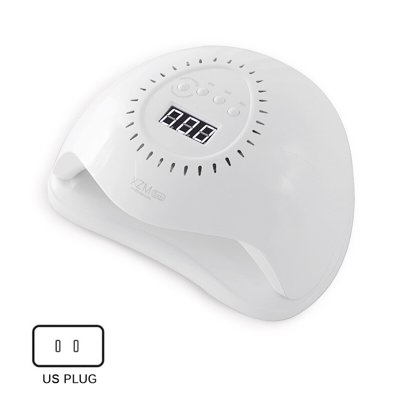 UV lámpara LED para uñas secador/84W 42 Uds LED de hielo de lámpara para manicura/secado lámpara para barniz de uñas Gel polaco y de extensión del Gel de luz: White with US Plug