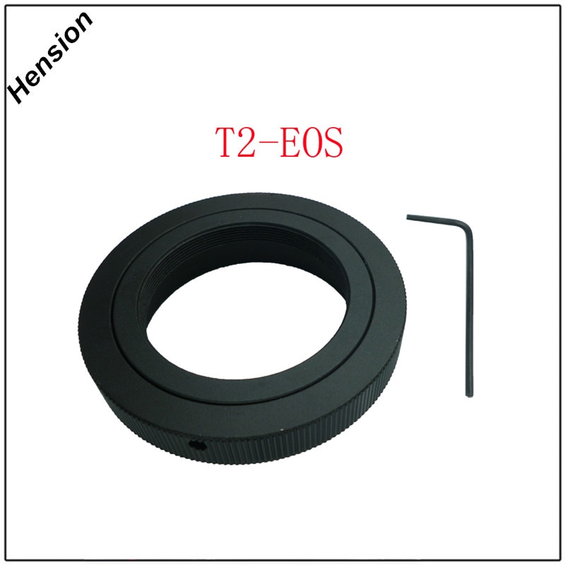 T2-EOS T2 Mount Adapter Ring Voor Spiegel Telelens Telescoop Canon Eos Ef EF-S Camera Adapter Ring