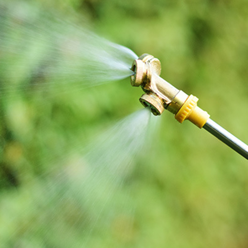 Gold verstellbare Durcheinander sprühen Nebel Düse Garten Sprinkler Bewässerung Bewässerung großflächige sprühen dunst igen Nebel