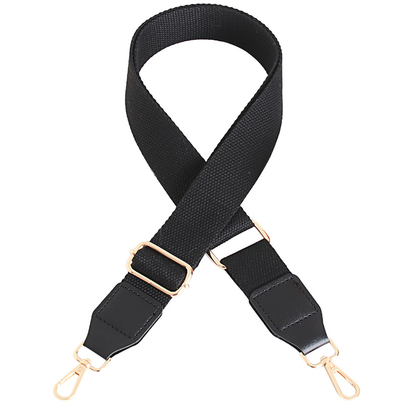 Effen kleur tasriem canvas damestas schouderriem accessoires enkele schouder diagonale overspanning lange schouderriem