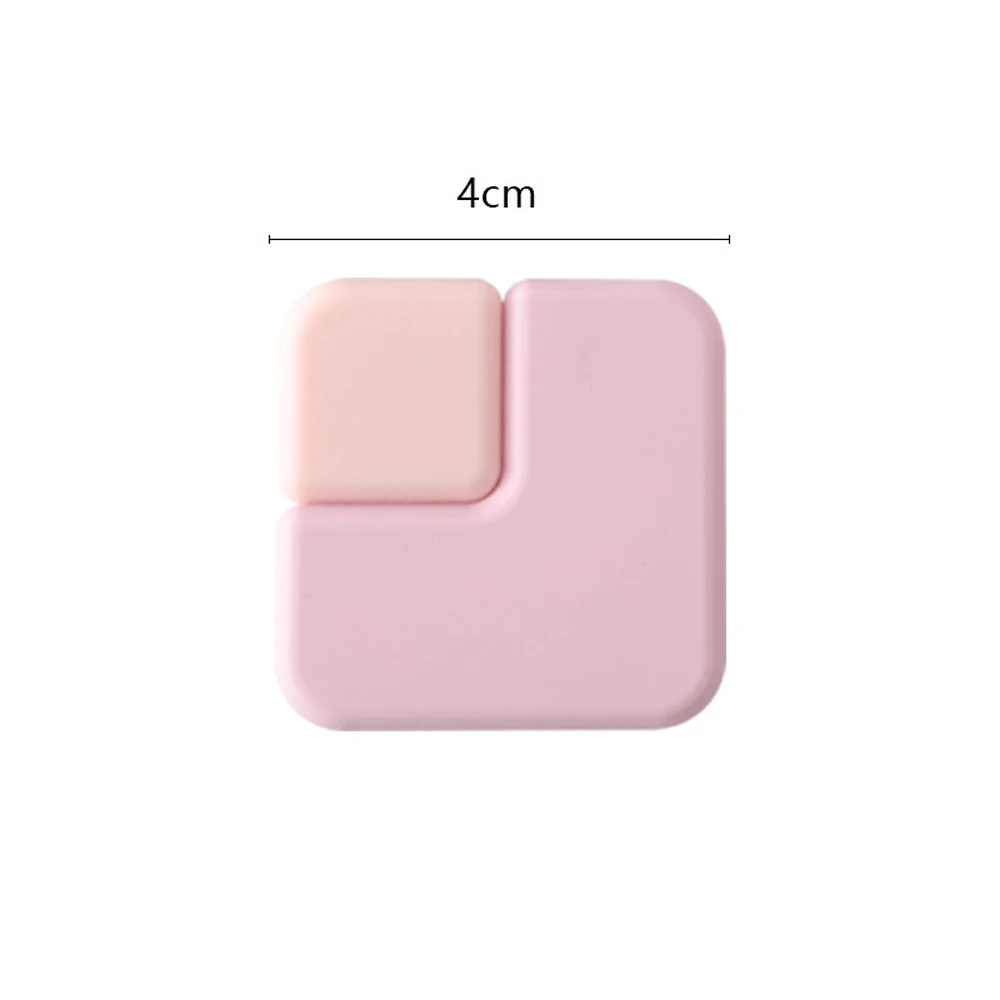 muurbeschermer Pad Deurstopper Siliconen handvat Bumpers Zelfklevende Mute Anti-Shock Protection Porte Pad Home Improvement: WHITE