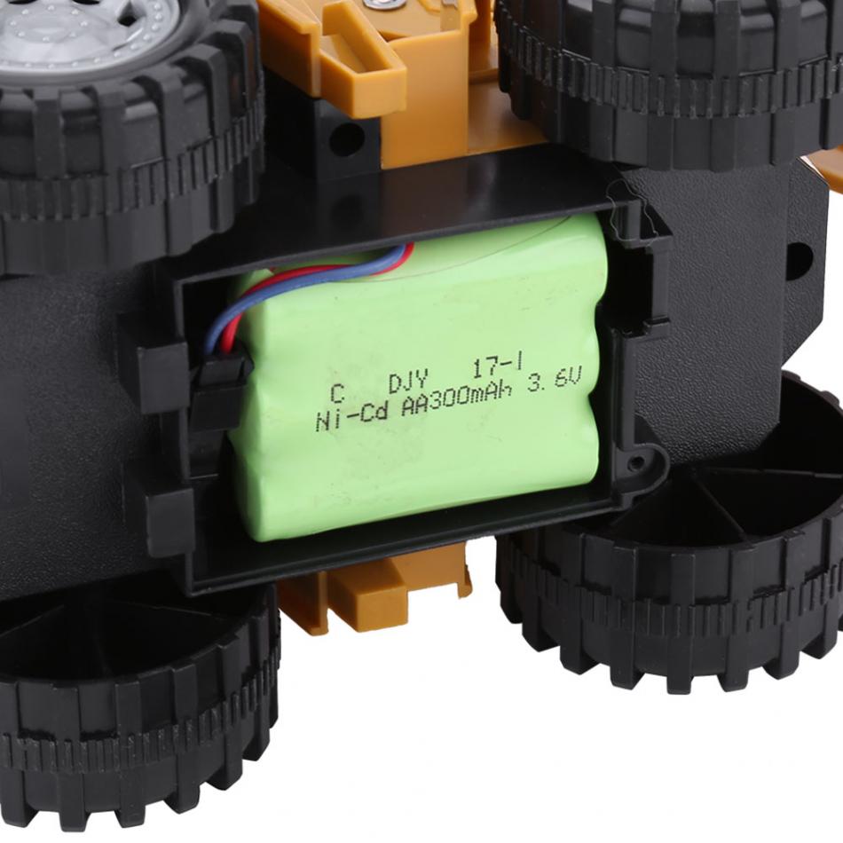 1:24 5 Kanaals Rc Tractor Graver Afstandsbediening Graafmachine Bouw Truck Speelgoed Voor Jongens