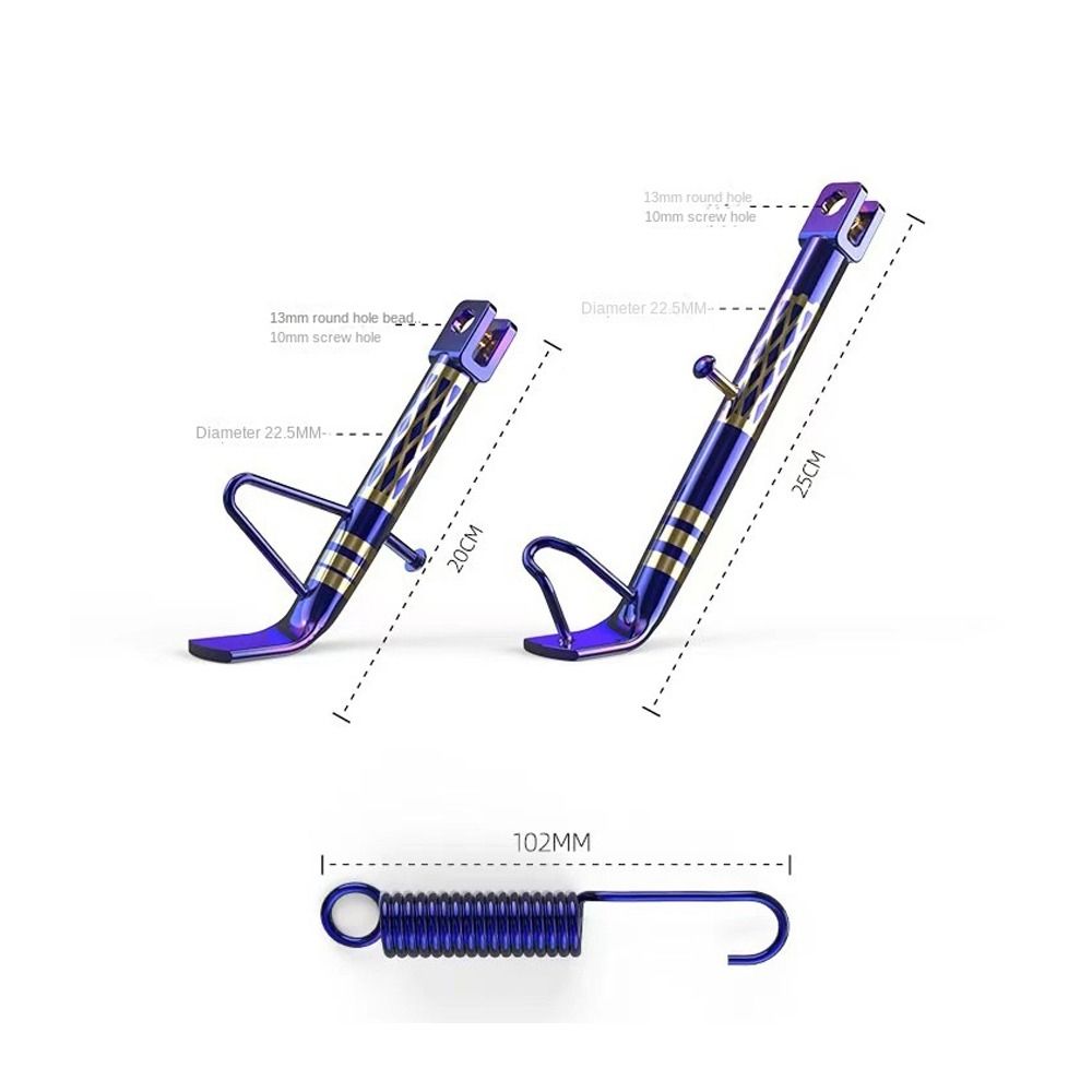 Cavalletto per moto cavalletto laterale supporto per cavalletto per moto supporto per cremagliera per moto per Motorcross Bike Scooter E-Bike ATV