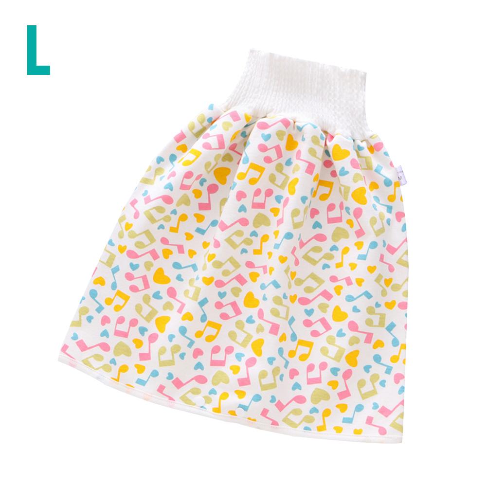 Baby Diaper Skirt Baby Waterproof Cloth Diaper Leak-proof Mattress Washable Cotton Children Urine-proof Bed Skirt Pants: H