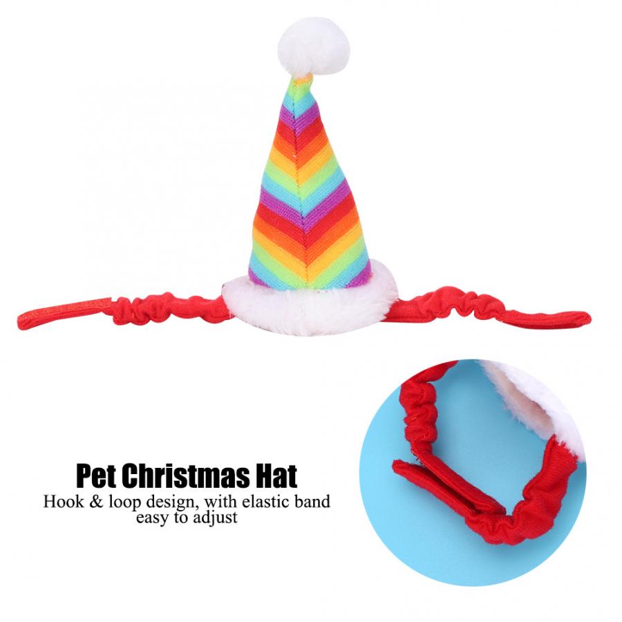 Dressing Up Cute Colorful Pet Guinea Pig Small Animal Christmas Hat Hamster Costume Dress Up Cat Party Costume Suit