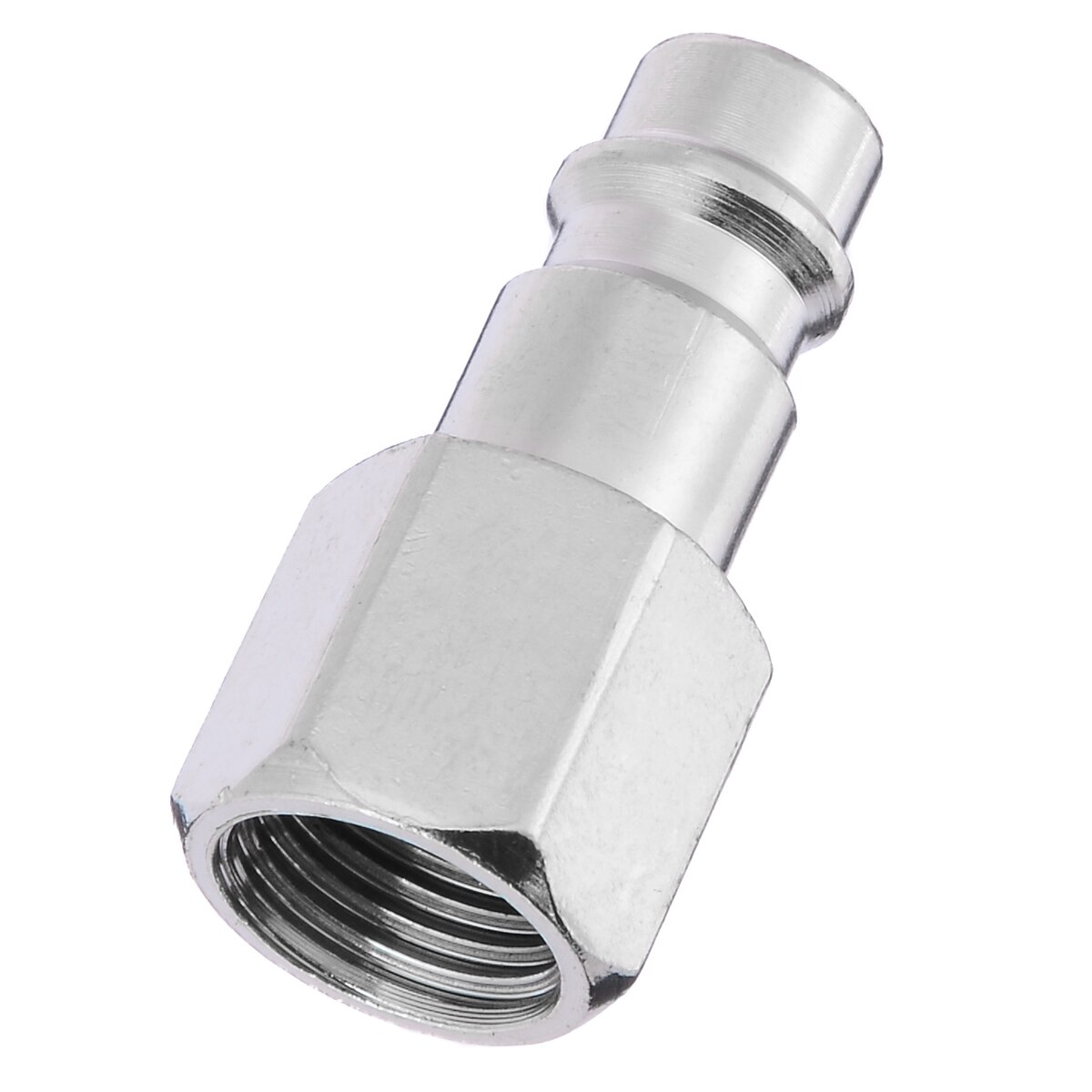 5pcs Air Line Hose Compressor Connectors Euro Male Quick Release Fittings with Female/Male 1/4" BSP Thread