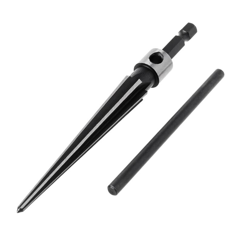 3-13Mm Bridge Pin Gat Hand Held Ruimer T Handvat Tapered 6 Gecanneleerd Afschuining Bit Ruimen Schrijnwerker Core boor Snijgereedschap