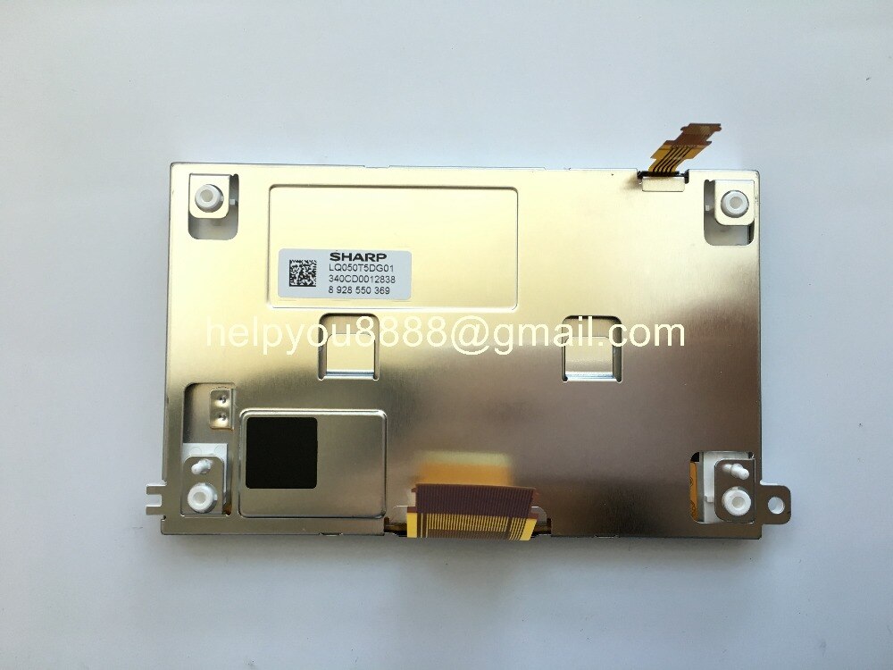 LQ050T5DG01 LCD Display 5 inch for ford c-max Car Navigation LCD Screen HB TFT LED