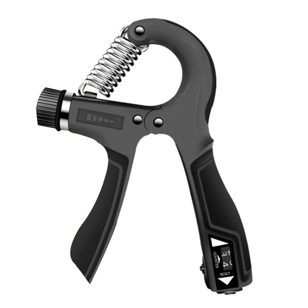 5-60Kg Gym Fitness Adjustable Hand Grip Finger Forearm Strength For Muscle Recovery Hand Gripper Trainer: E