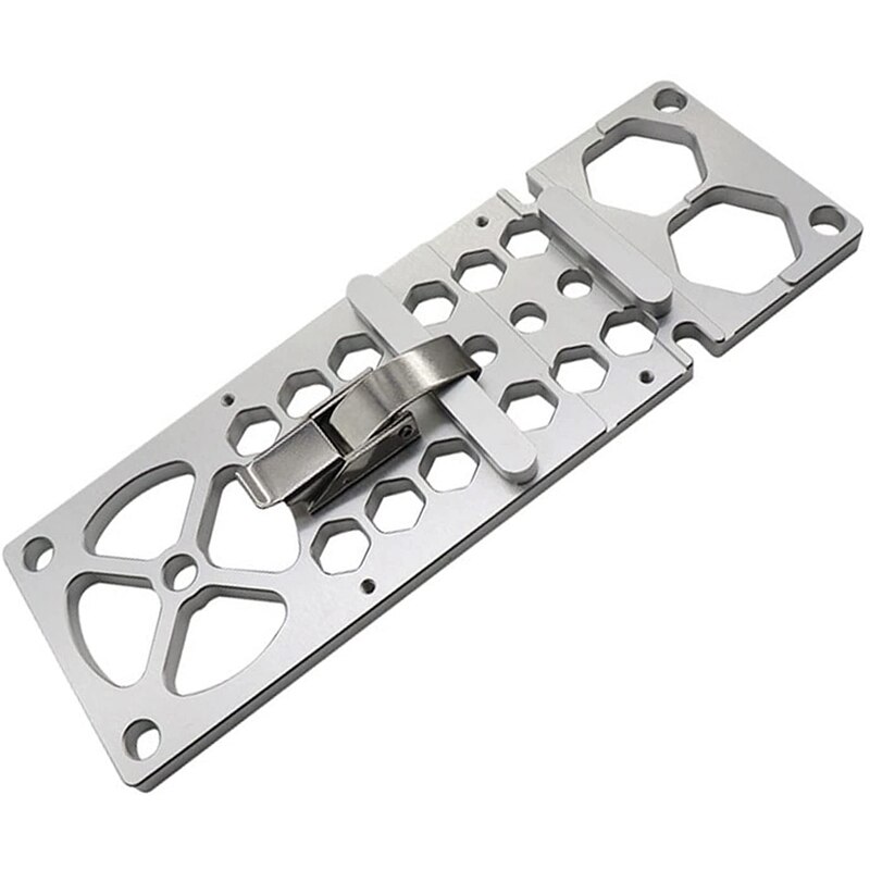 Cirkelzaagspoor, Cirkelzaag Snijden Gids Rail Slijtvaste Aluminium Verstelbare Techniek Plastic voor Spaanplaat