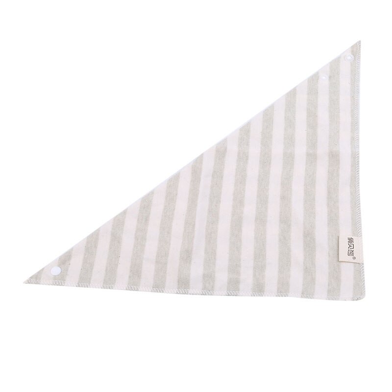 Stripted Animal Print Baby Bandana Bibs Baby Babador Feeding Smock Infant Burp Cloths Cartoon Saliva Towel Baby Eating Accessory
