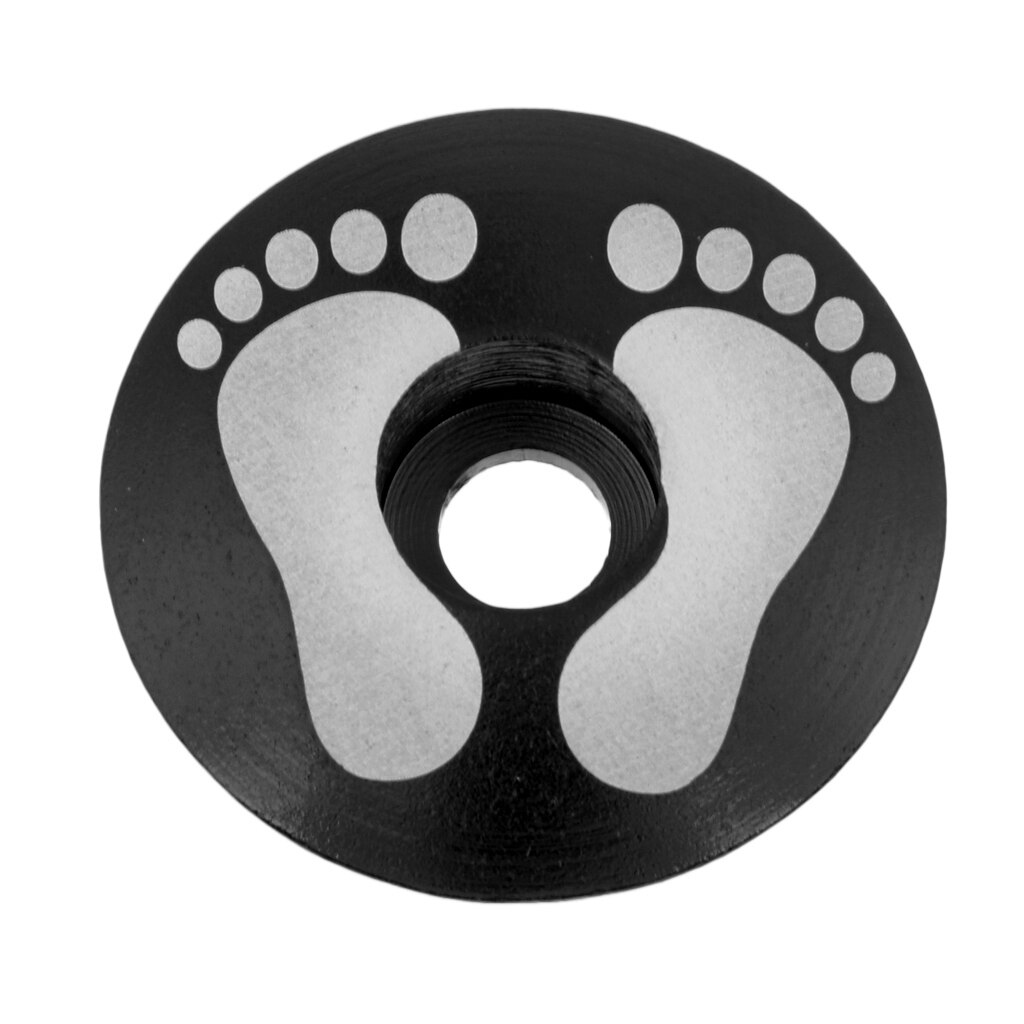 Premium aluminiumslegering mtb landevejscykel frempind headset top cap cover dele tilbehør - forskellige farver