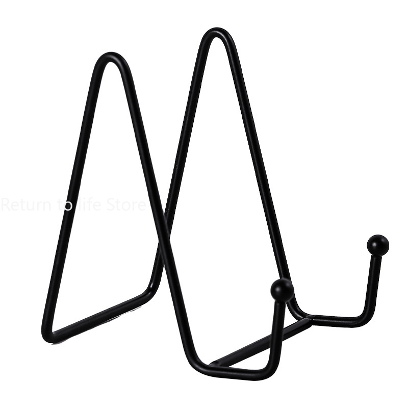 Iron Art Display Stands Opbergrek Metalen Schildersezel Stand Voor Foto Fotolijst Olieverfschilderij Plaat Boek Organisator Plankhouder