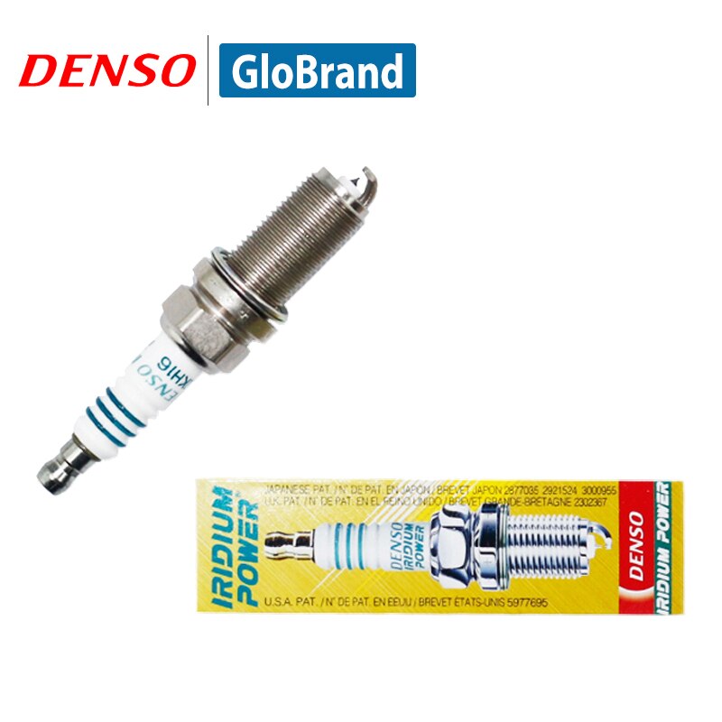 4pieces/set DENSO Car Spark Plug For Toyota Highlander Hyundai Sonata Peugeot 508 Teana Dodge Chrysler double Iridium IKH16