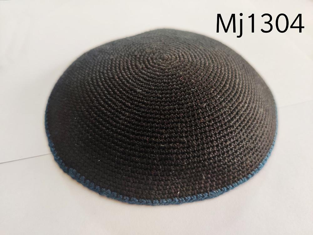 Handmade Kippah knitted hat Jewish articles
