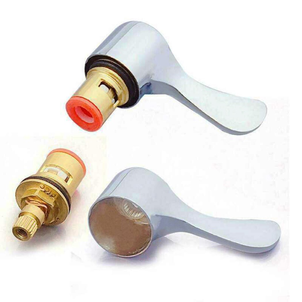 1/4 Turn Use Basin Sink Tap Reviver Faucet Handle Replacement Lever Heads Conversion Kit For Kitchen Faucet Accessories Tool