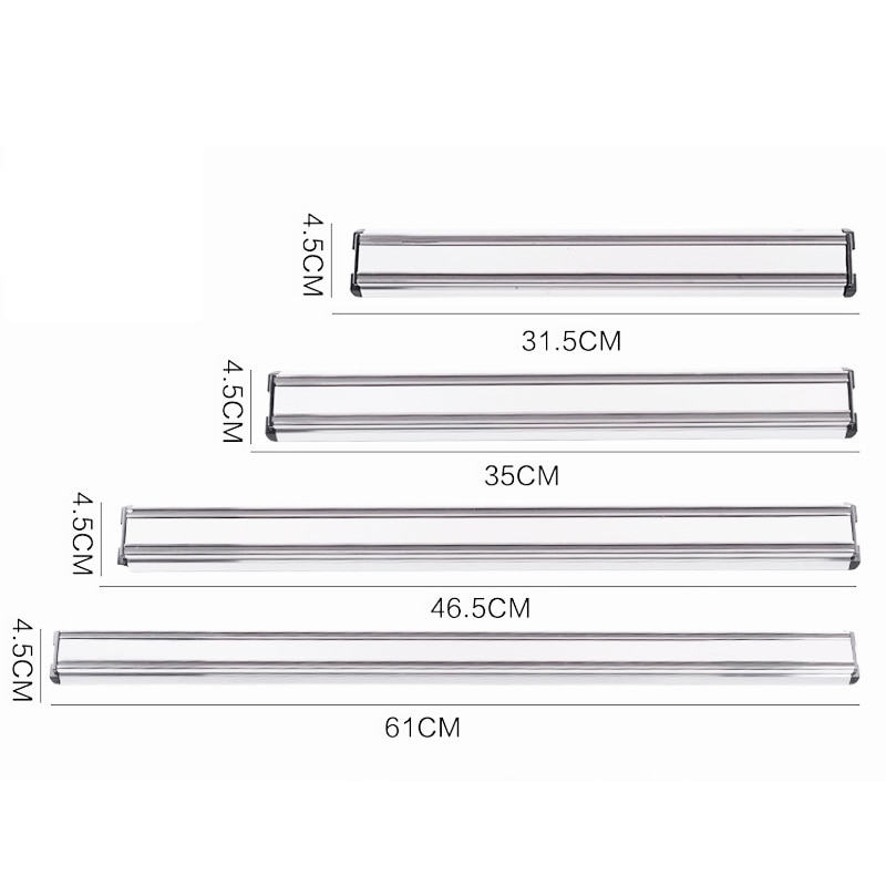 Stainless Steel Magnetic Knife Holder Wall Mount for Knives Kitchen Magnet Magnetic Strip Wall Knife Holder Tools