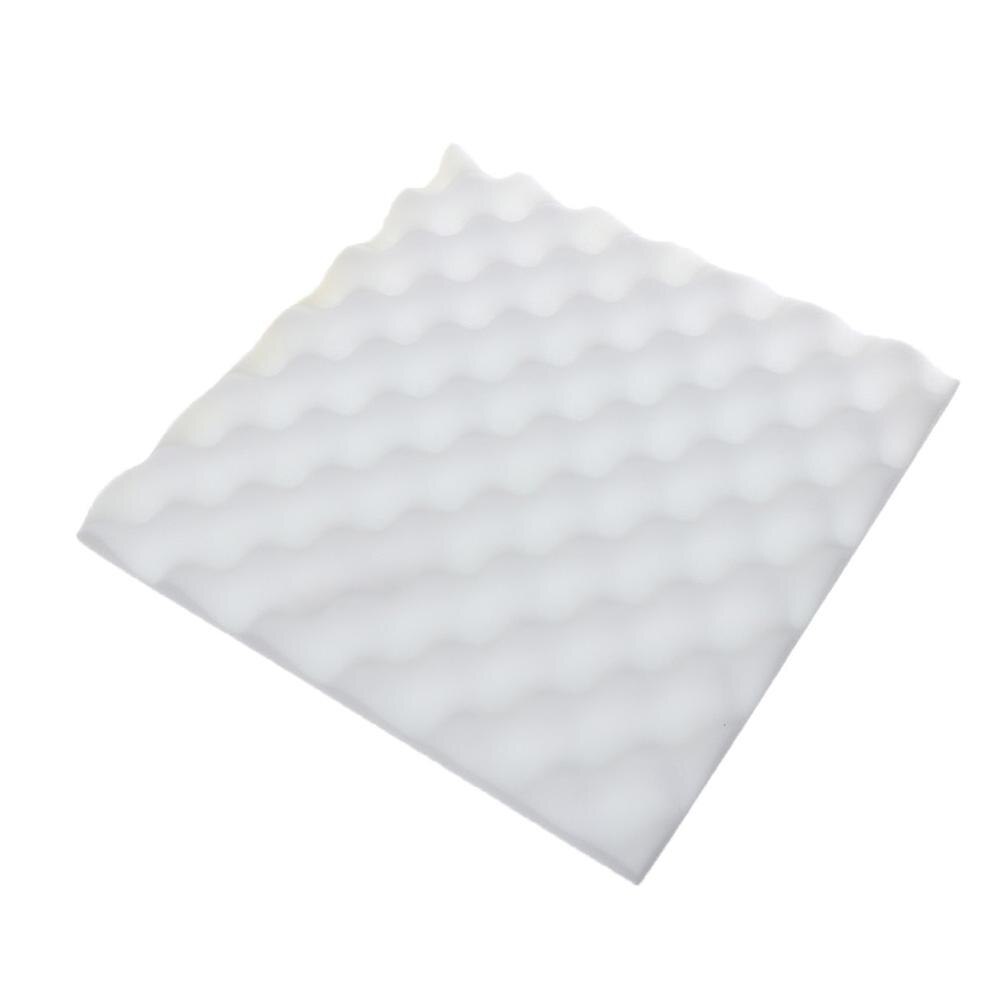 30x30x3cm Acoustic Foam Sound Proof Panels KTV Bar Recording Studio Auto Sound Proof Cotton Noise Dampening Foam Sheet: White