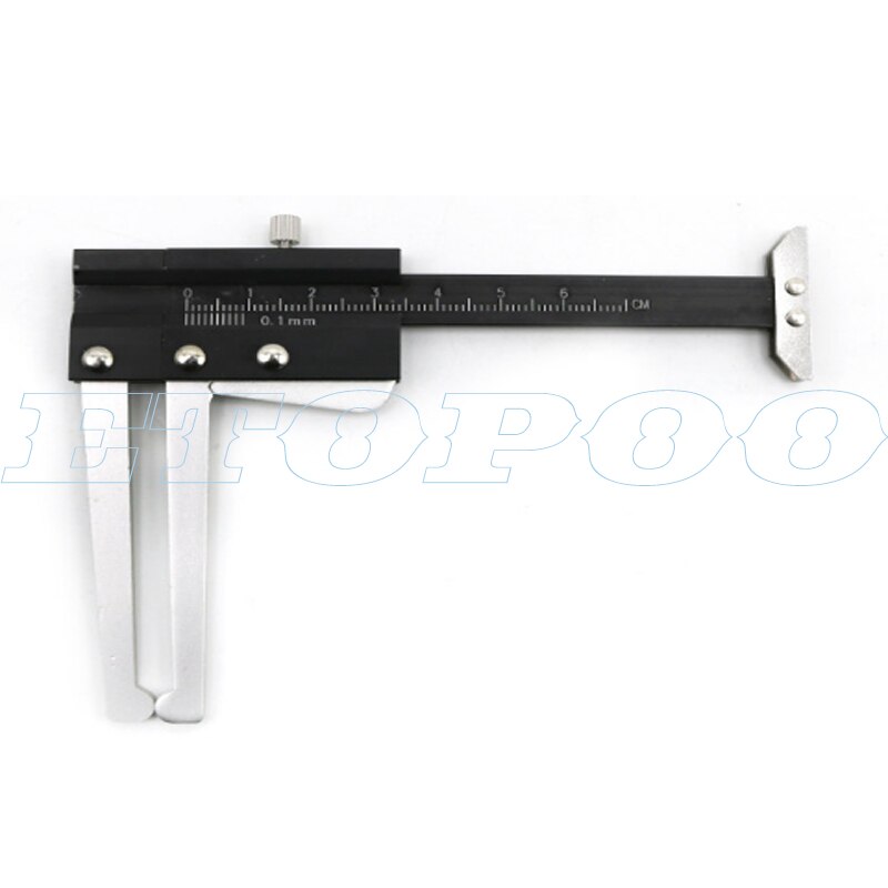 0-60mm Brake Vernier Caliper For Brake Discs Disks Measuring Tools disc brake Thickness Gauge Claw length 50mm/80mm: simple type