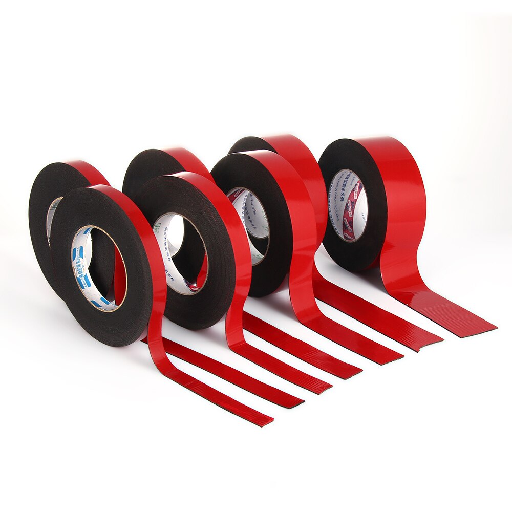 1PC Strong Waterproof Adhesive Double Sided Acrylic Foam Tape Car Home Trim Auto Styling Repairing Tools Accessories 10m