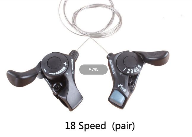 SHIMANO SL TX30 Fahrrad Schaltwerk Bremshebel Schalter 18s 21s Geschwindigkeit Abzug Schalthebel Schicht 3s x 6s & 3s x 7s Kabel MTB Fahrrad Teile: 18s (einstellen)